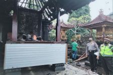 Pagi Hari Balai Piayasan Warga Gianyar Ludes Terbakar, Bukan Karena Api Dupa, Tetapi Karena Ini - JPNN.com Bali
