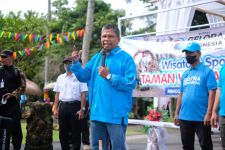 Puncak HUT ke-2, Partai Gelora Ajak Kader dan Pelaku UMKM ke Taman Wisata Desa Gerih - JPNN.com Bali