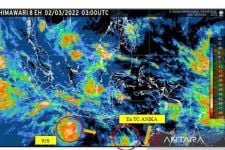 Prakiraan Cuaca Nyepi Hari Ini: Eks Siklon Tropis Anika Pengaruhi Hujan di Bali - JPNN.com Bali