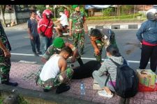 Viral Aksi Sertu Supartono, Nekat Sobek Baju Loreng di Depan Koramil Klungkung - JPNN.com Bali