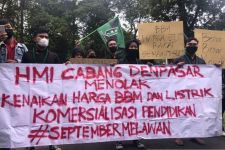 HMI Denpasar Bergerak, Sentil Kenaikan Angka Kemiskinan & Pembagian BLT - JPNN.com Bali