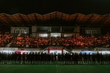 4 Kelompok Suporter Bersatu di Stadion Dipta, Kirim Doa Menyentuh  - JPNN.com Bali