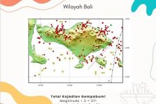 2023: Bali Diguncang Gempa 324 Kali, Dominan Kurang dari 3 SR - JPNN.com Bali