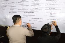 Polresta Denpasar Deklarasi Kampanye Damai, Gencar Razia Knalpot Bising - JPNN.com Bali