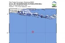 Gempa M 5,6 Guncang Kuta Selatan Badung Bali, Ini Analisis BMKG Denpasar - JPNN.com Bali