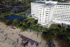 Semarak HUT ke-79 RI di Bali Beach Hotel: Bendera Merah Putih & Garuda Kite Berkibar - JPNN.com Bali