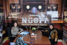 Kemenkum NTB Gandeng Polda Bincang Hukum Melalui Podcast NGOPI - JPNN.com Bali