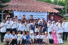 Sambut Ramadan, Allisa Resort Hotel Santuni Anak Yatim di Pinggir Pantai Anyer - JPNN.com Banten