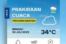 Prakiraan Cuaca Hari Ini, Minggu, 30 Juli 2023 - JPNN.com Banten