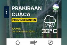 Prakiraan Cuaca Hari Ini dari BMKG, Banten Selatan Diimbau Waspada - JPNN.com Banten