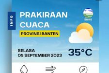 Prakiraan Cuaca Hari Ini di Banten, Panas, Tetap Jaga Kesehatan - JPNN.com Banten