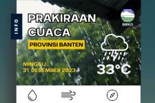 Menurut Prakiraan Cuaca dari BMKG 7 Daerah di Banten Diimbau Waspada - JPNN.com Banten