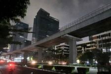 Begini Kondisi Jalan Rasuna Said saat Earth Hour Berlangsung - JPNN.com Jakarta