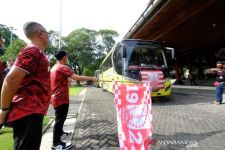 100 Suporter Persis Solo Patungan ke Bogor, Dukung Timnya Lawan Rans Cilegon FC - JPNN.com Jateng