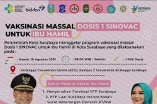 Ibu Hamil di Surabaya, Besok Sudah Bisa Vaksin, Catat Lokasi dan Syaratnya  - JPNN.com Jatim