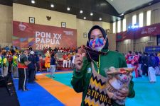 Aulia Nurdini, Mahasiwa Untag Surabaya yang Turun di Tarung Derajat dan Menyabet Medali PON Papua - JPNN.com Jatim