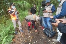 Gunung Abang di Bangli Muncul Banyak Rekahan Tanah Setelah Gempa, Ini Temuan Tim Ahli di TKP - JPNN.com Bali