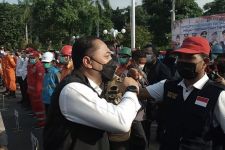 3000 Personel Gabungan Kawal Perayaan Nataru di Surabaya, Eri Pesan Begini Juga - JPNN.com Jatim