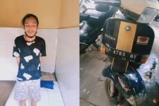 Ngebet Pengin Motor Klasik, Pemuda Asal Karang Tembok Nekat Mencuri Vespa Sampai Dituntun - JPNN.com Jatim