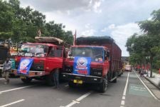 Amankan Demo Sopir Truk, Ribuan Personel Gabungan Disebar di Titik-titik Vital Kota Surabaya - JPNN.com Jatim