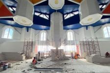 Masjid 99 Kubah Sudah Bisa Ditempati Tarawih Ramadan 2022 - JPNN.com Sultra