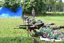 Lihat 77 Personel Korem 043/ Gatam Ini,  Ikuti Latihan Latbak Jatri Demi Indonesia, Begini Pesan Kapten Mohali - JPNN.com Lampung