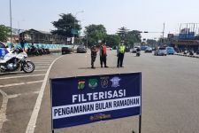 Demi Menghalau Pedemo 11 April, 220 Personel Gabungan Jaga Ketat Wilayah Perbatasan Depok - JPNN.com Jabar