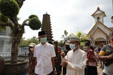 Kampung Pancasila Madiun, Rumah Ibadah 5 Agama, Ganjar: Dahsyat! - JPNN.com Jateng