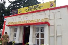 Lihat, Pos Mudik Unik Mirip Gedung Merdeka di Dago Bandung - JPNN.com Jabar