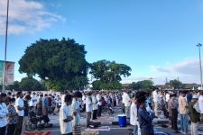 Ratusan Jemaah Salat Iduladha di Alun-Alun Kidul - JPNN.com Jogja