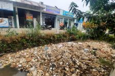 Gundukan Sampah Cemari Kali Licin Depok, Warga: Bikin Banjir! - JPNN.com Jabar
