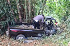 Mobil Pick Up Masuk Jurang di Ciamis, 8 Orang Tewas - JPNN.com Jabar