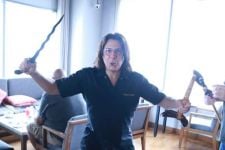 Lihat, Drumer Dream Theater Mike Mangini Semringah Dapat Hadiah dari Gibran - JPNN.com Jateng