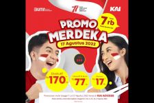 Promo HUT Kemerdekaan, Tiket Kereta Api Murah Keberangkatan 8-17 Agustus 2022  - JPNN.com Jatim