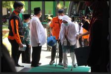 Jemaah Terakhir Kloter 38 Telah Tiba di Asrama Haji Debarkasi Surabaya - JPNN.com Jatim