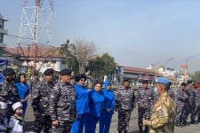 Sambut Kedatangan Satgas MTF di Koarmada II, Kasal Bangga TNI AL Sejajar Tentara Dunia - JPNN.com Jatim