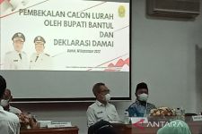 Calon Lurah di Bantul dapat Pembekalan, Ada Kata-Kata Damai dari Bupati - JPNN.com Jogja