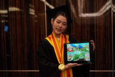 Hannathasya Hoan, Mahasiswa Ubaya Lulus Cumlaude dengan Segudang Prestasi - JPNN.com Jatim