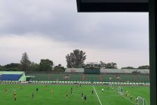 Skuad Persib Nostalgia, Latihan di Stadion Siliwangi Bandung - JPNN.com Jabar