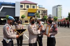 Selamat, 5 Personel Polresta Bandar Lampung Mendapatkan Penghargaan - JPNN.com Lampung