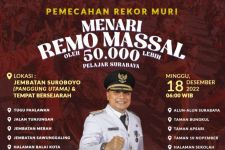 Surabaya Pecahkan Rekor MURI Akhir Pekan Nanti, Tari Remo 50 Ribu Orang - JPNN.com Jatim