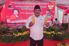 Plt Bupati Nganjuk Promosikan Beras Kencur Saat Istigasah PDIP Jatim - JPNN.com Jatim