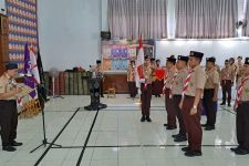 10 WBP Lapas Paledang Kota Bogor Dilantik Jadi Anggota Pramuka - JPNN.com Jabar