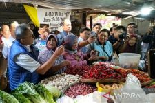 Tinjau Pasar Colomadu Karanganyar, Mendag Sebut Harga Cabai Terlalu Murah - JPNN.com Jateng
