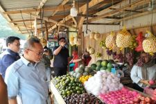 Mendag Zulhas Pantau Pasar di Bakauheni Lampung - JPNN.com Lampung