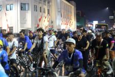 Seru! Ratusan Brajamusti Bersepeda Bareng di Kota Jogja - JPNN.com Jogja