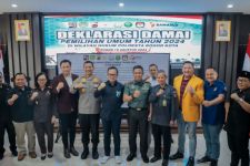 Forkopimda Bersama Parpol dan Tokoh Masyarakat Gelar Deklarasi Damai Pemilu 2024 di Kota Bogor - JPNN.com Jabar