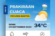 Prakiraan Cuaca Hari Ini di Banten, Simak, BMKG Beberkan Prediksi Begini - JPNN.com Banten