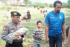 Geger Penemuan Bayi di Bantaran Sungai Brantas Kediri, Kondisi Dikerumuni Semut - JPNN.com Jatim