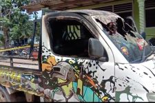 Mobil Pickup Milik Perangkat Desa di Lampung Timur Kebakaran, Polisi Ungkap Penyebabnya - JPNN.com Lampung